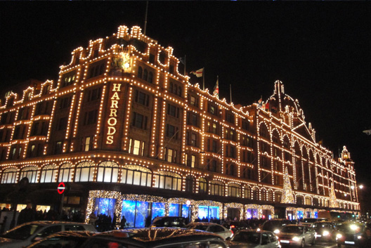 Shopping at Harrods