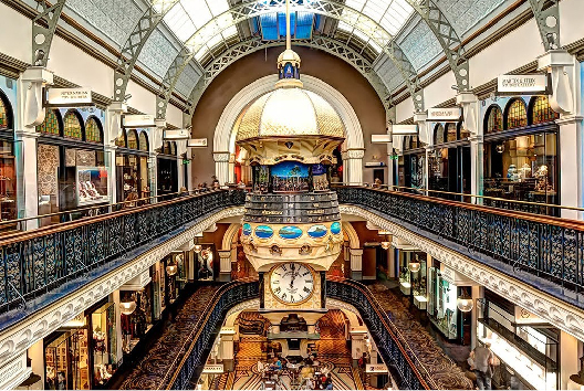 Queen Victoria Building & Westfield Shopping