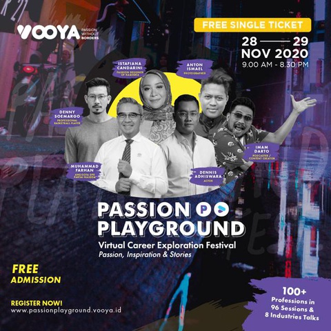 Passion Playground Online Festival (Free Ticket)